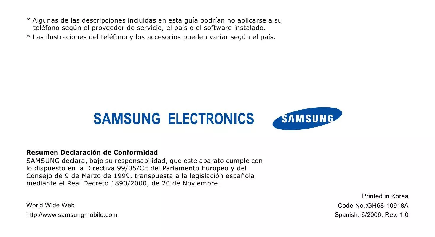 Mode d'emploi SAMSUNG SGH-X680