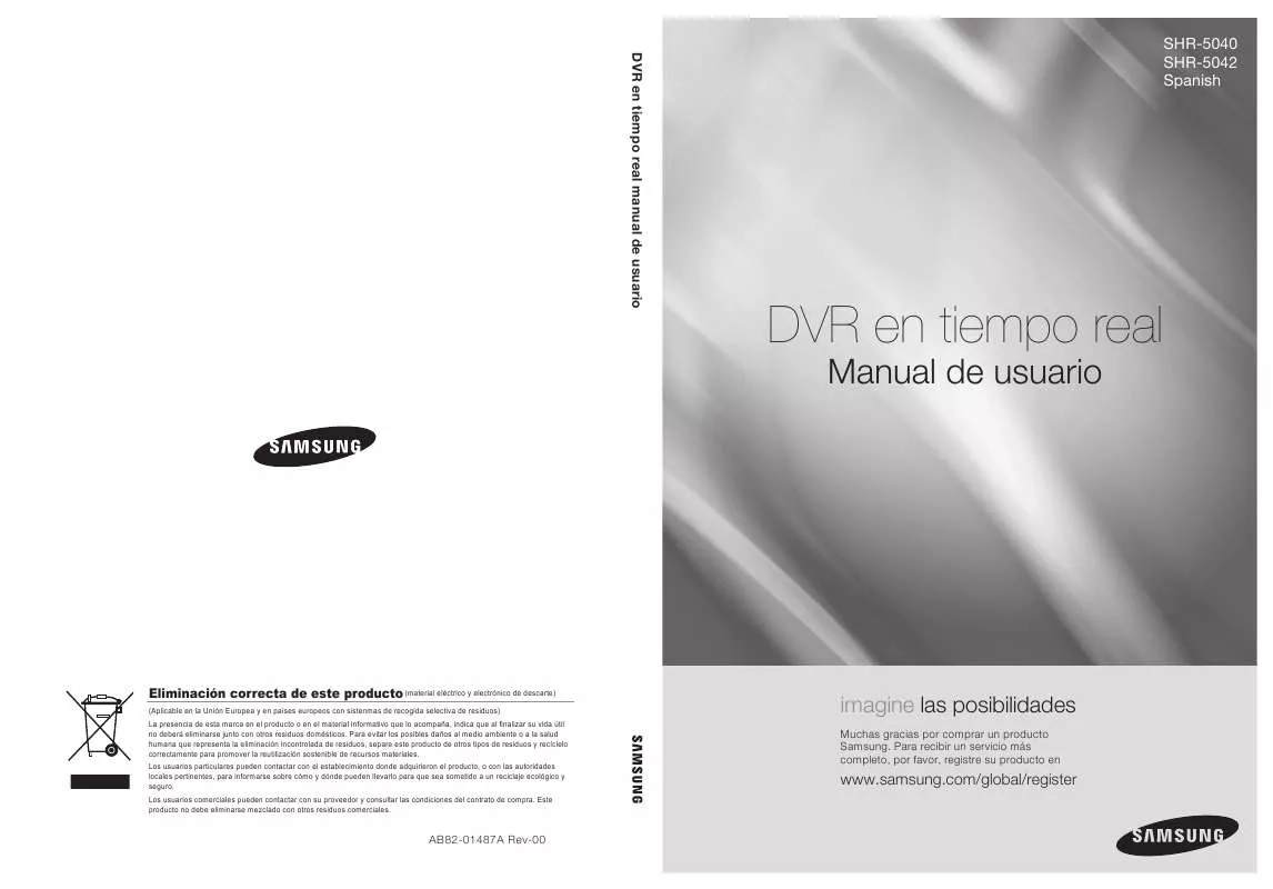 Mode d'emploi SAMSUNG SHR-5042P