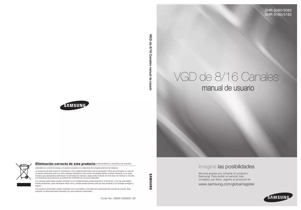 Mode d'emploi SAMSUNG SHR-5080P