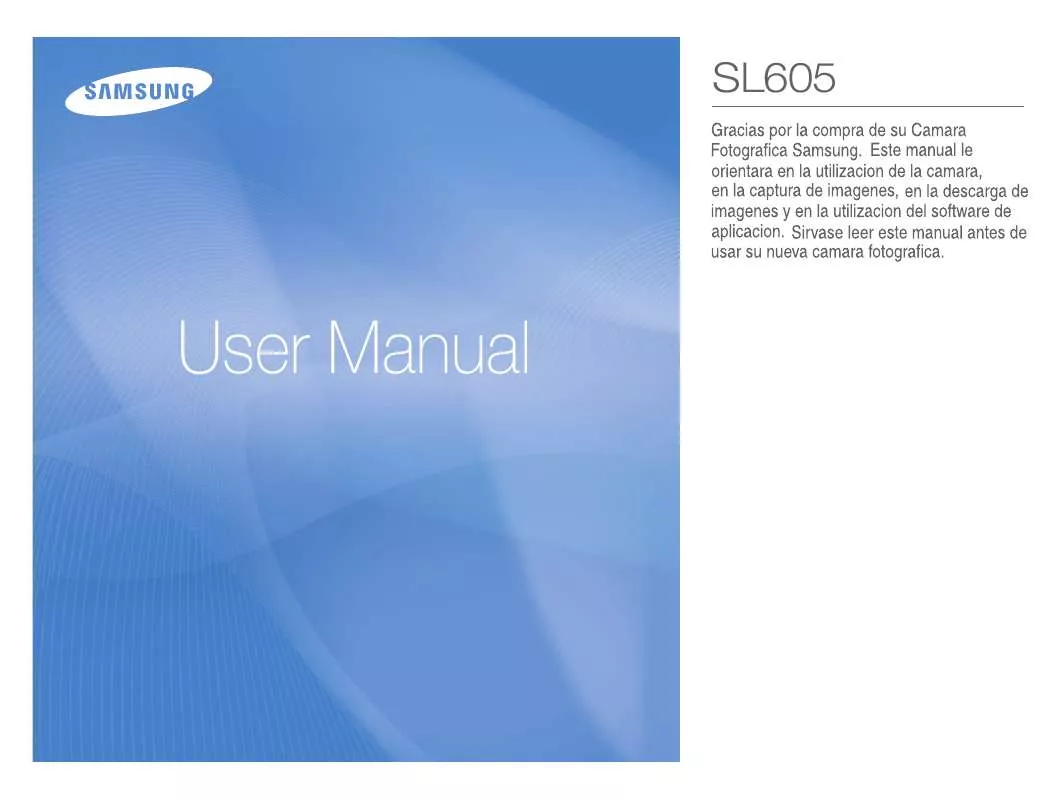 Mode d'emploi SAMSUNG SL605