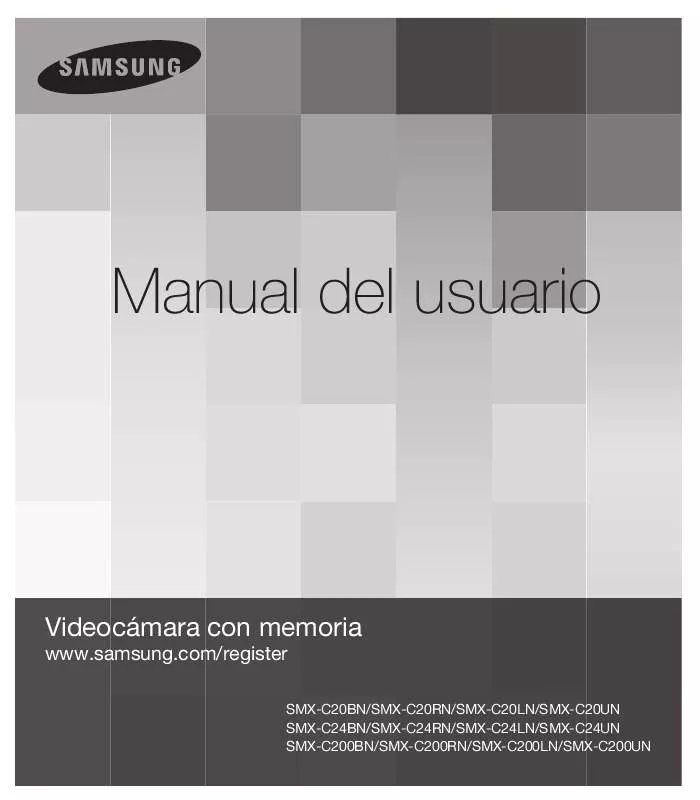 Mode d'emploi SAMSUNG SMX-C200BN