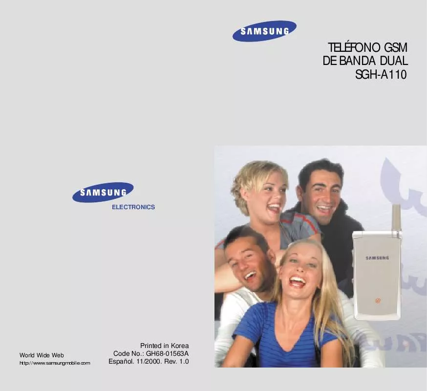 Mode d'emploi SAMSUNG SPH-A110