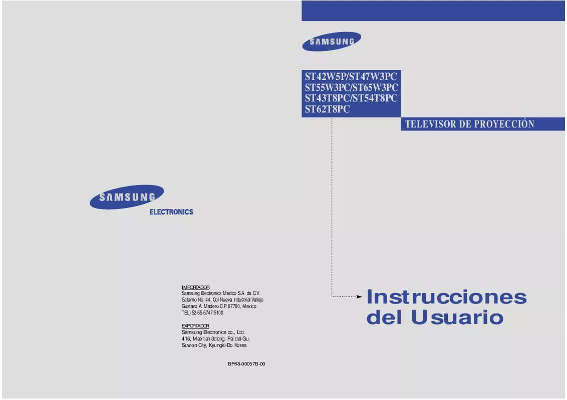 Mode d'emploi SAMSUNG ST47W3PC