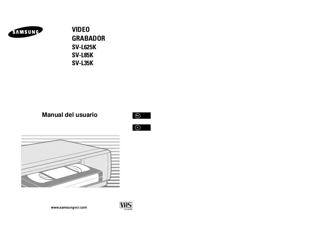 Mode d'emploi SAMSUNG SV-L35K