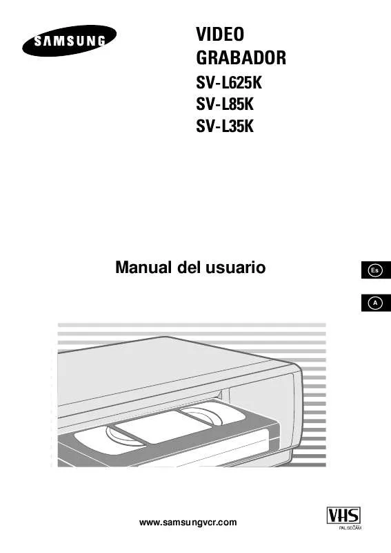 Mode d'emploi SAMSUNG SV-L625K