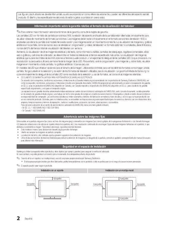 Mode d'emploi SAMSUNG UN40C6300SF