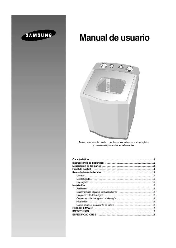 Mode d'emploi SAMSUNG WS-7000A1