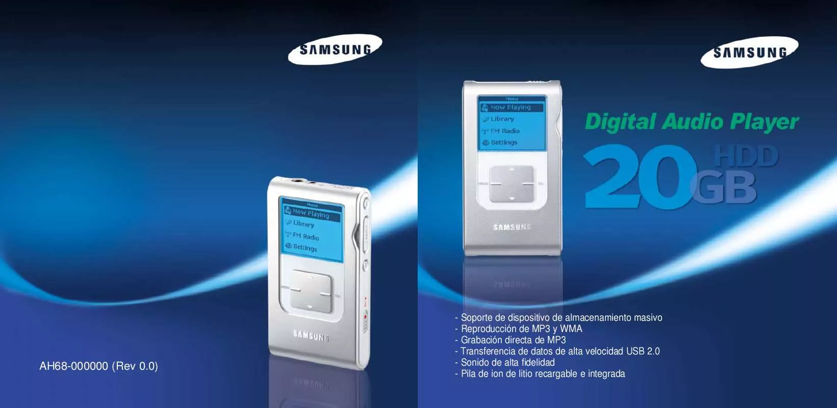 Mode d'emploi SAMSUNG YH-920GS