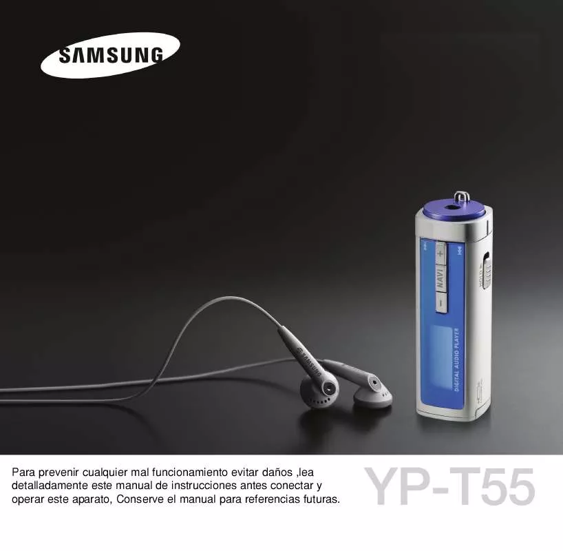 Mode d'emploi SAMSUNG YP-T55