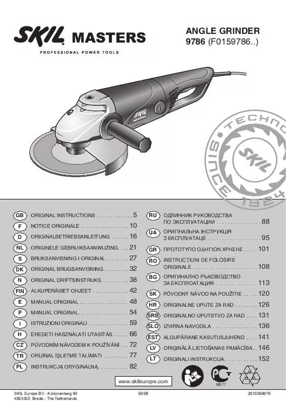 Mode d'emploi SKIL 9786