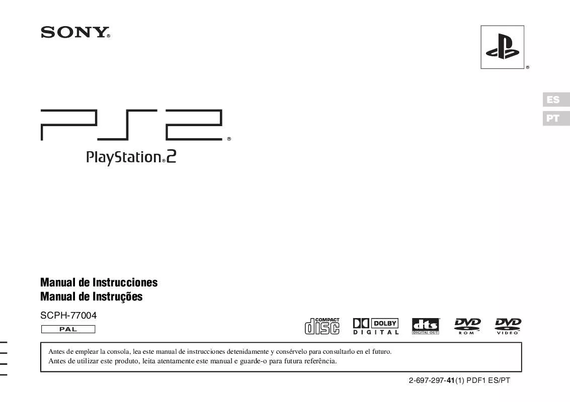 Mode d'emploi SONY SCPH-77004