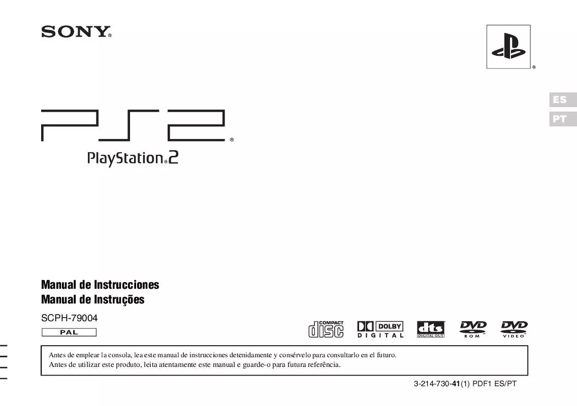 Mode d'emploi SONY SCPH-79004CB