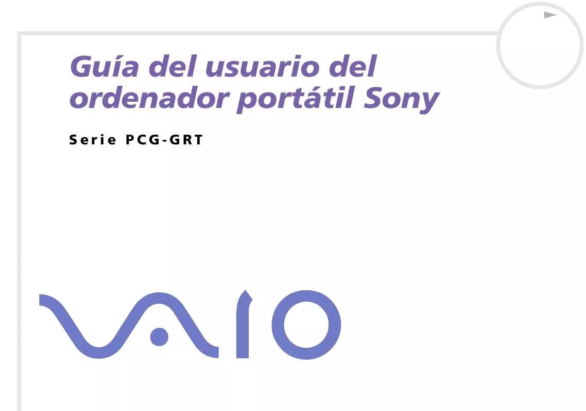 Mode d'emploi SONY VAIO PCG-GRT715M