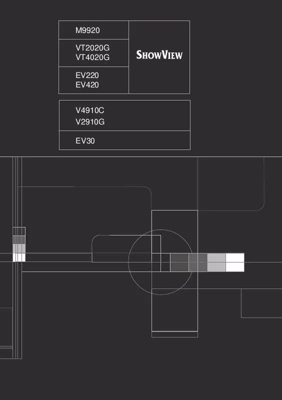 Mode d'emploi THOMSON EV30