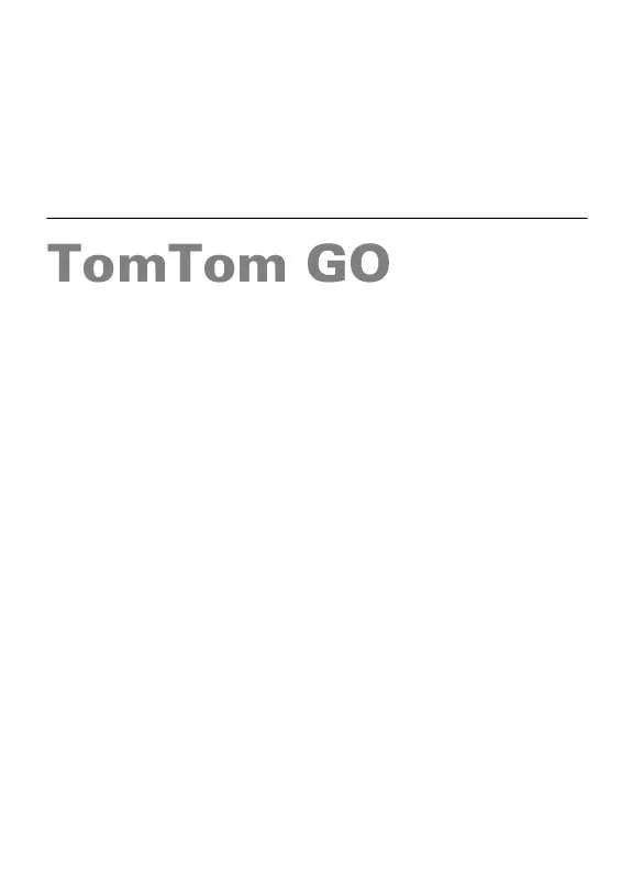 Mode d'emploi TOMTOM GO 910