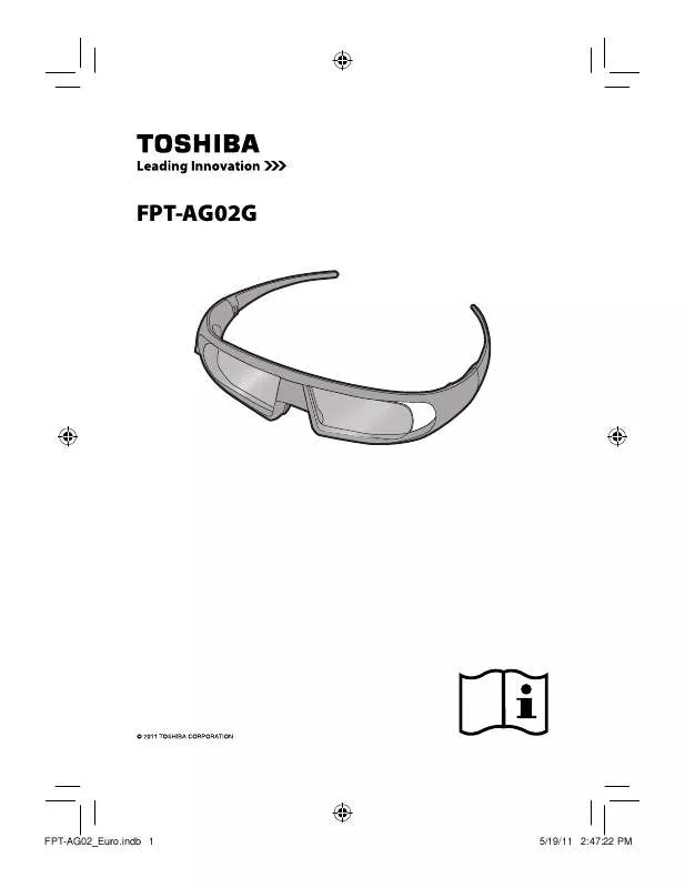 Mode d'emploi TOSHIBA FPT-AG02G