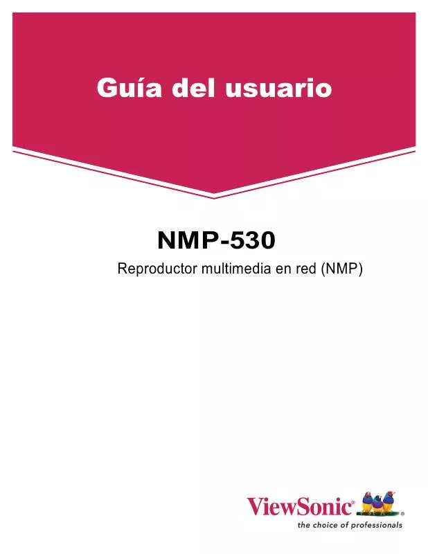 Mode d'emploi VIEWSONIC NMP-530