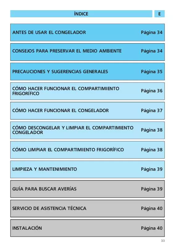 Mode d'emploi WHIRLPOOL 1 FCI-39