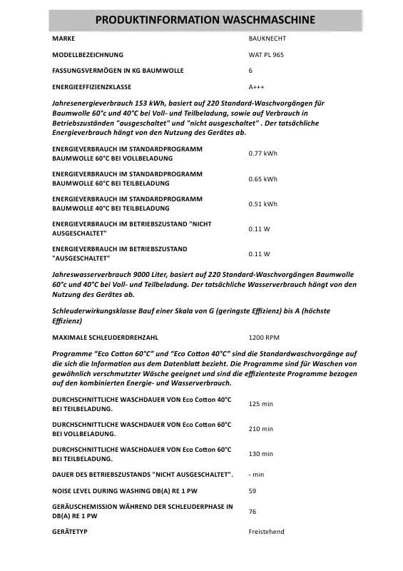 Mode d'emploi WHIRLPOOL 5105