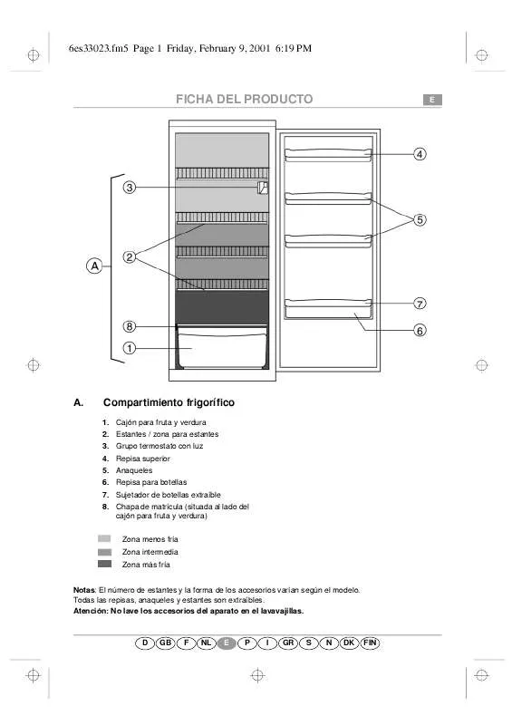 Mode d'emploi WHIRLPOOL A 305/M