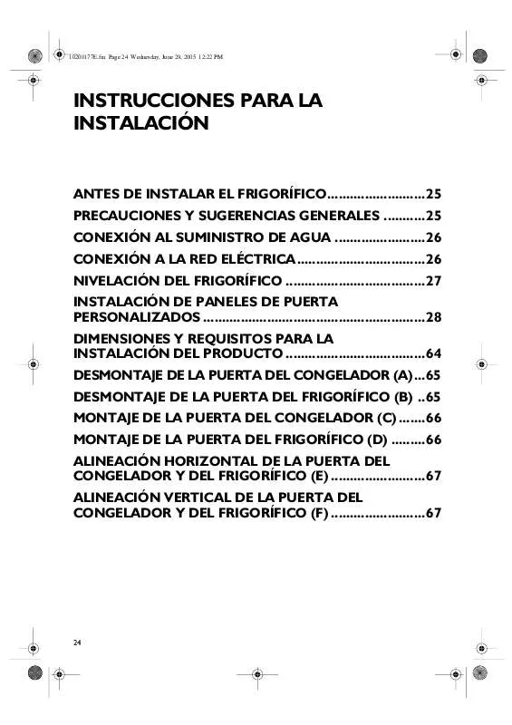 Mode d'emploi WHIRLPOOL AC2027HEKB