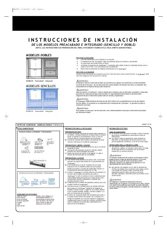 Mode d'emploi WHIRLPOOL ADG 2900