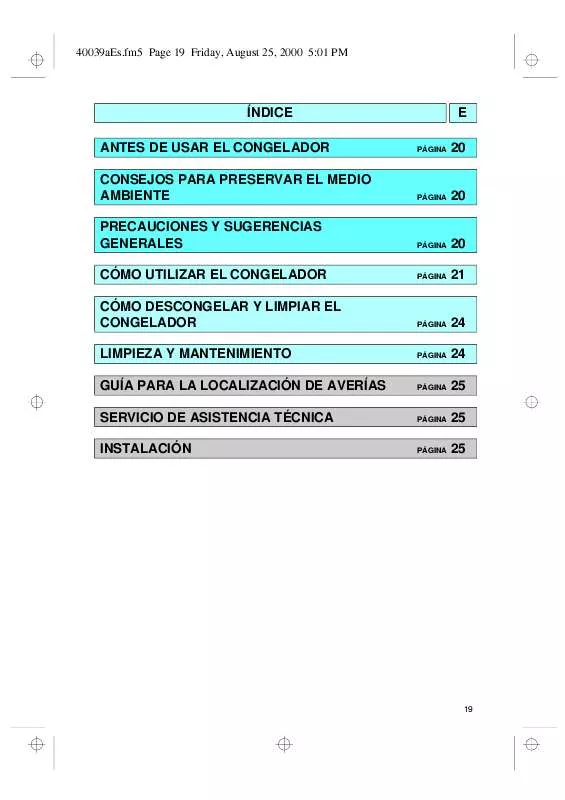 Mode d'emploi WHIRLPOOL AFB 740/G-TK