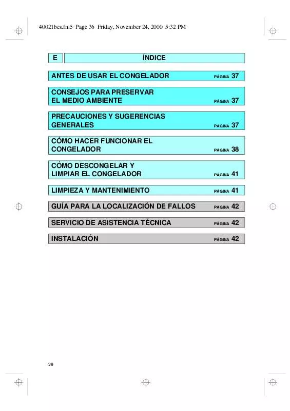 Mode d'emploi WHIRLPOOL AFE 115/G/1