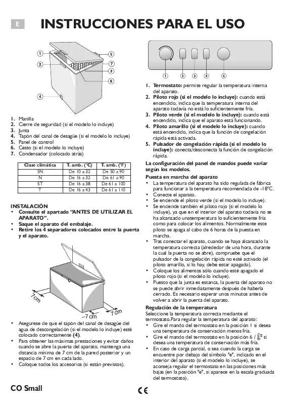 Mode d'emploi WHIRLPOOL AFG 050 AP/1