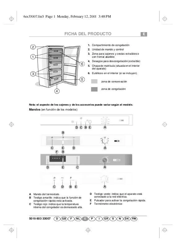 Mode d'emploi WHIRLPOOL AFG 308/G