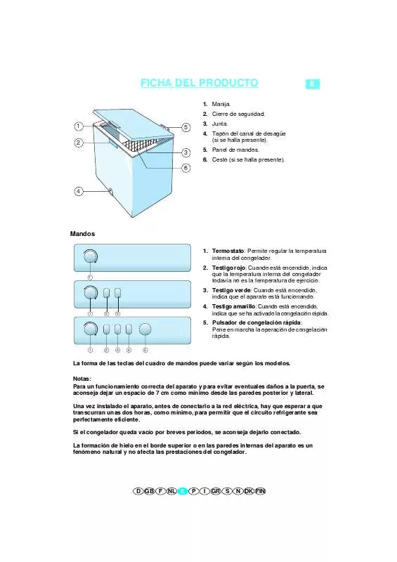 Mode d'emploi WHIRLPOOL AFG 510/H