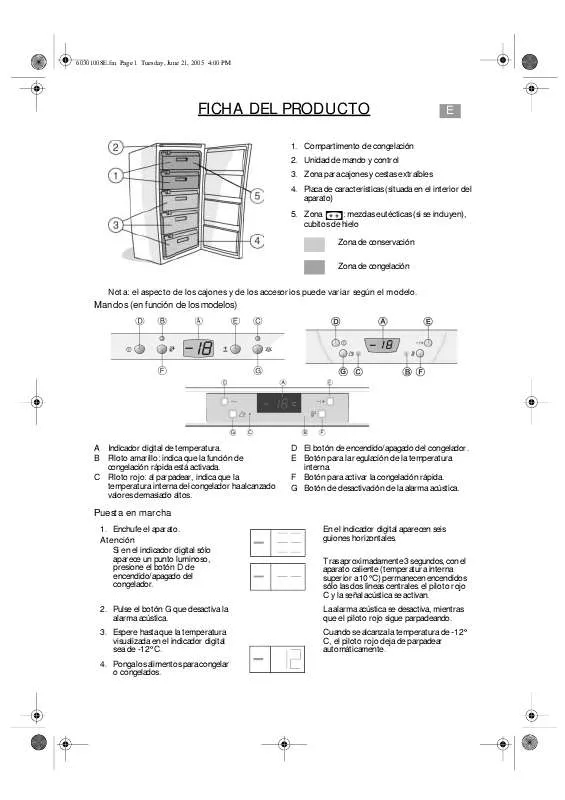 Mode d'emploi WHIRLPOOL AFG 8060