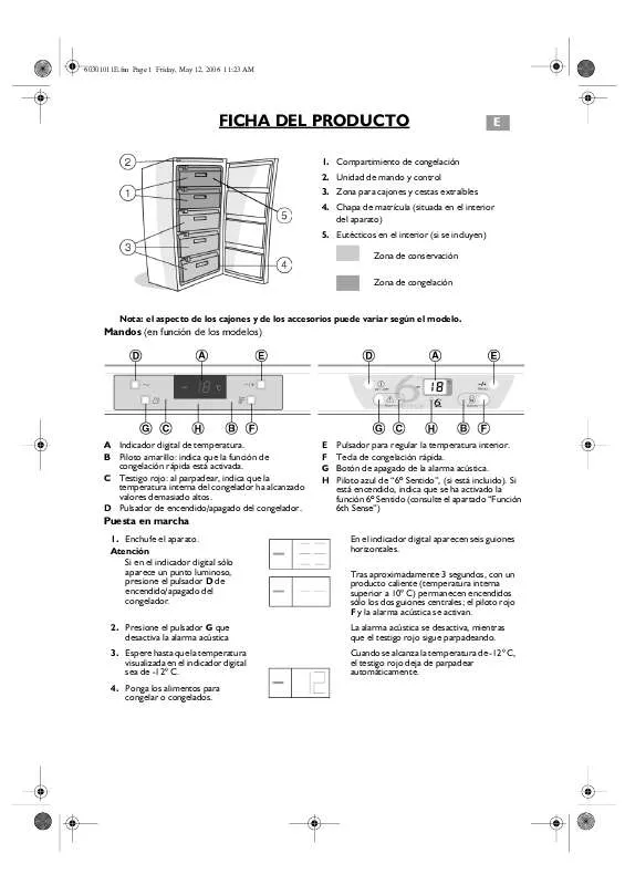 Mode d'emploi WHIRLPOOL AFG 8062/IX