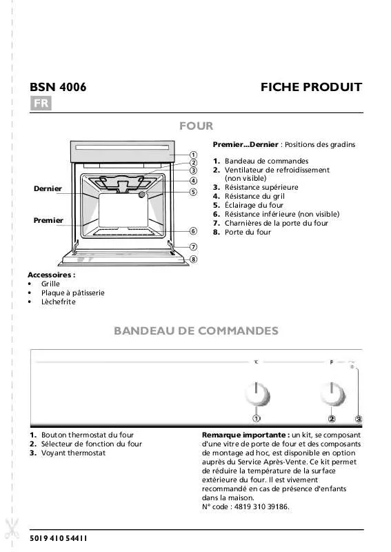 Mode d'emploi WHIRLPOOL AGB 432/WP