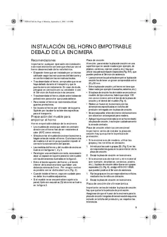 Mode d'emploi WHIRLPOOL AKP 300 WH