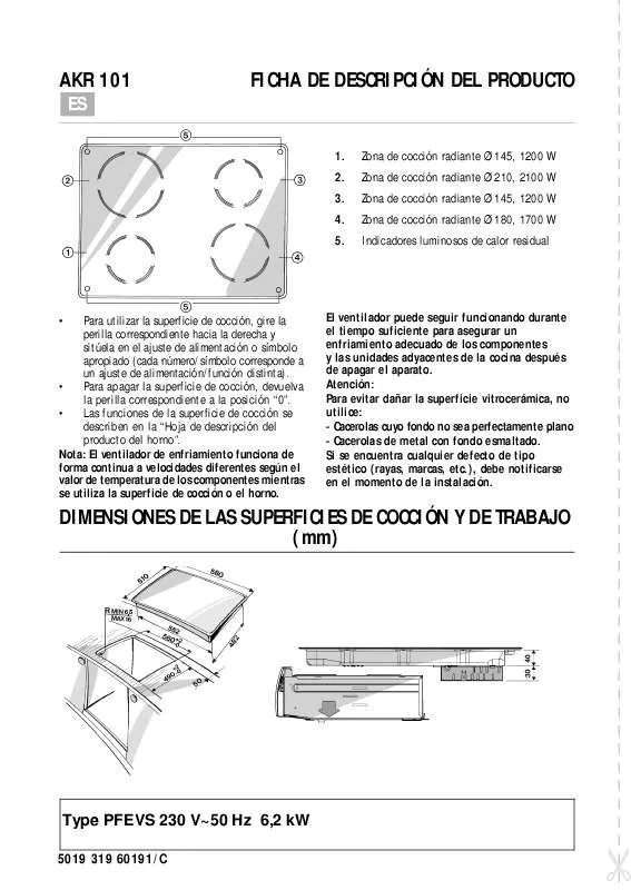 Mode d'emploi WHIRLPOOL AKR 101/AV