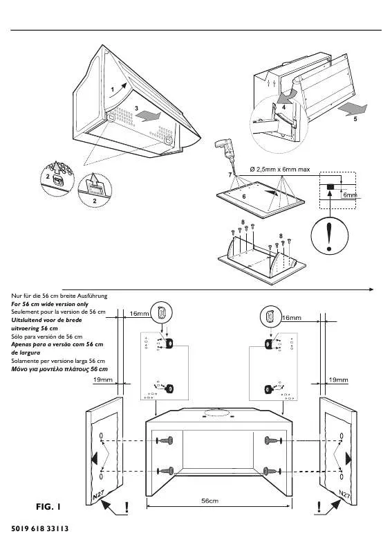 Mode d'emploi WHIRLPOOL AKS 653 GY