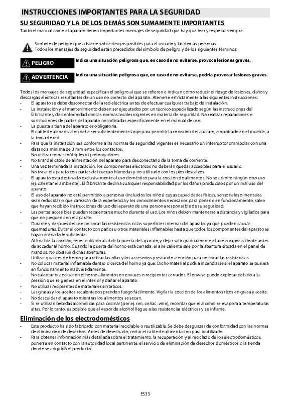 Mode d'emploi WHIRLPOOL AKZ 478/WH