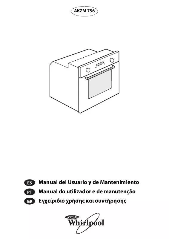 Mode d'emploi WHIRLPOOL AKZM 756/NB