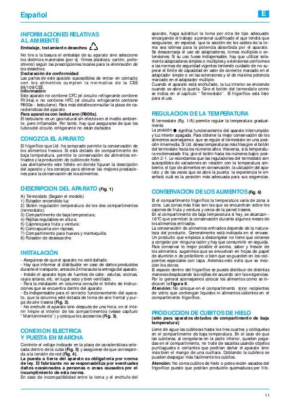 Mode d'emploi WHIRLPOOL ALG 150/G