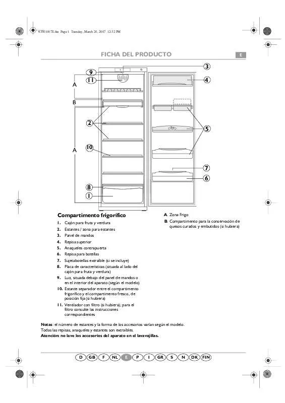 Mode d'emploi WHIRLPOOL ARC 1711 WP