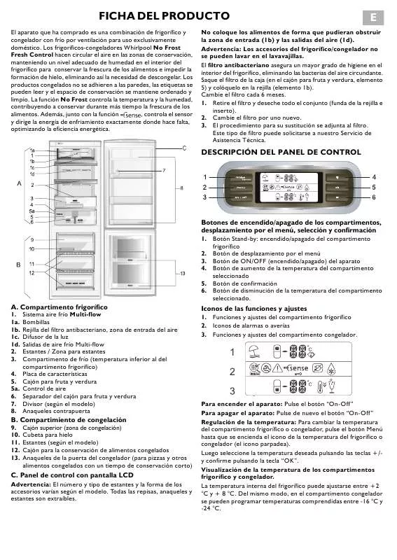 Mode d'emploi WHIRLPOOL ARC8017 IX