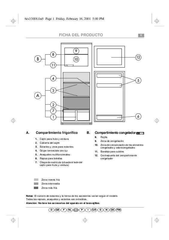 Mode d'emploi WHIRLPOOL ARL 826/G