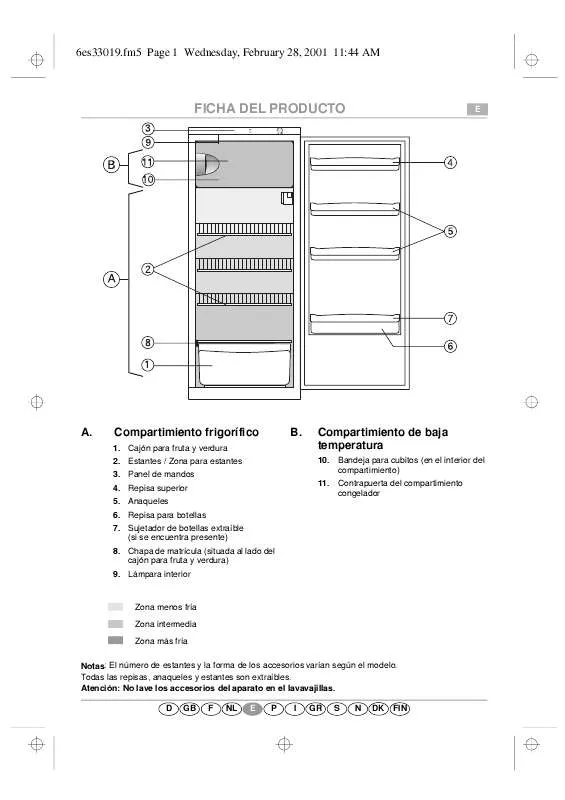 Mode d'emploi WHIRLPOOL ART 608/G