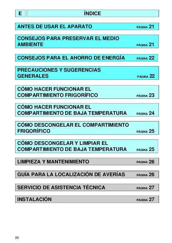 Mode d'emploi WHIRLPOOL ART 942/G-K