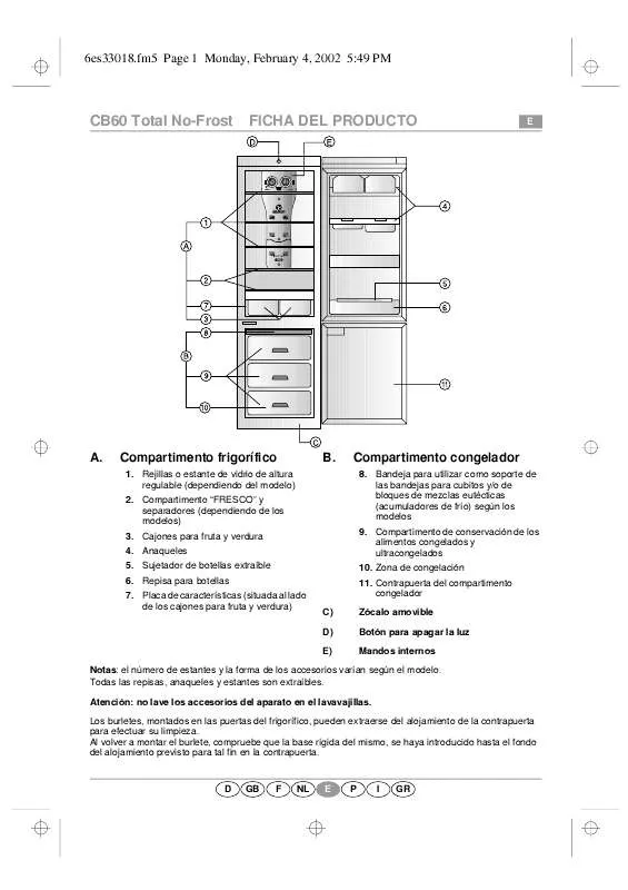 Mode d'emploi WHIRLPOOL ARZ 892/G