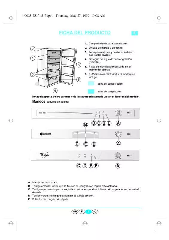 Mode d'emploi WHIRLPOOL AWZ 541/3