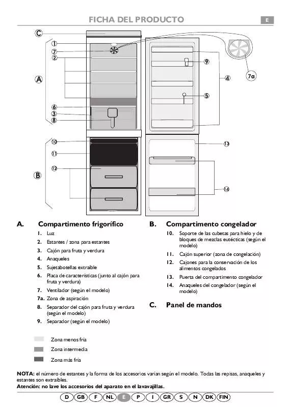 Mode d'emploi WHIRLPOOL CFS 110W