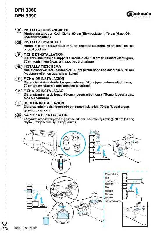 Mode d'emploi WHIRLPOOL DFH 3390 F WS