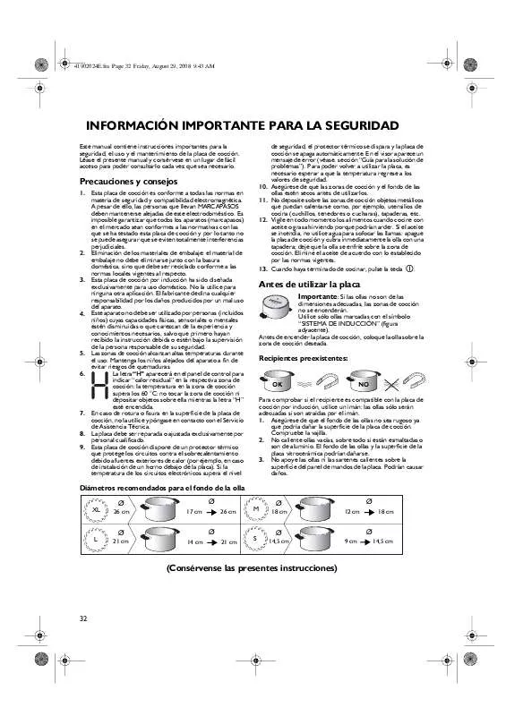 Mode d'emploi WHIRLPOOL ETI 6730/IN